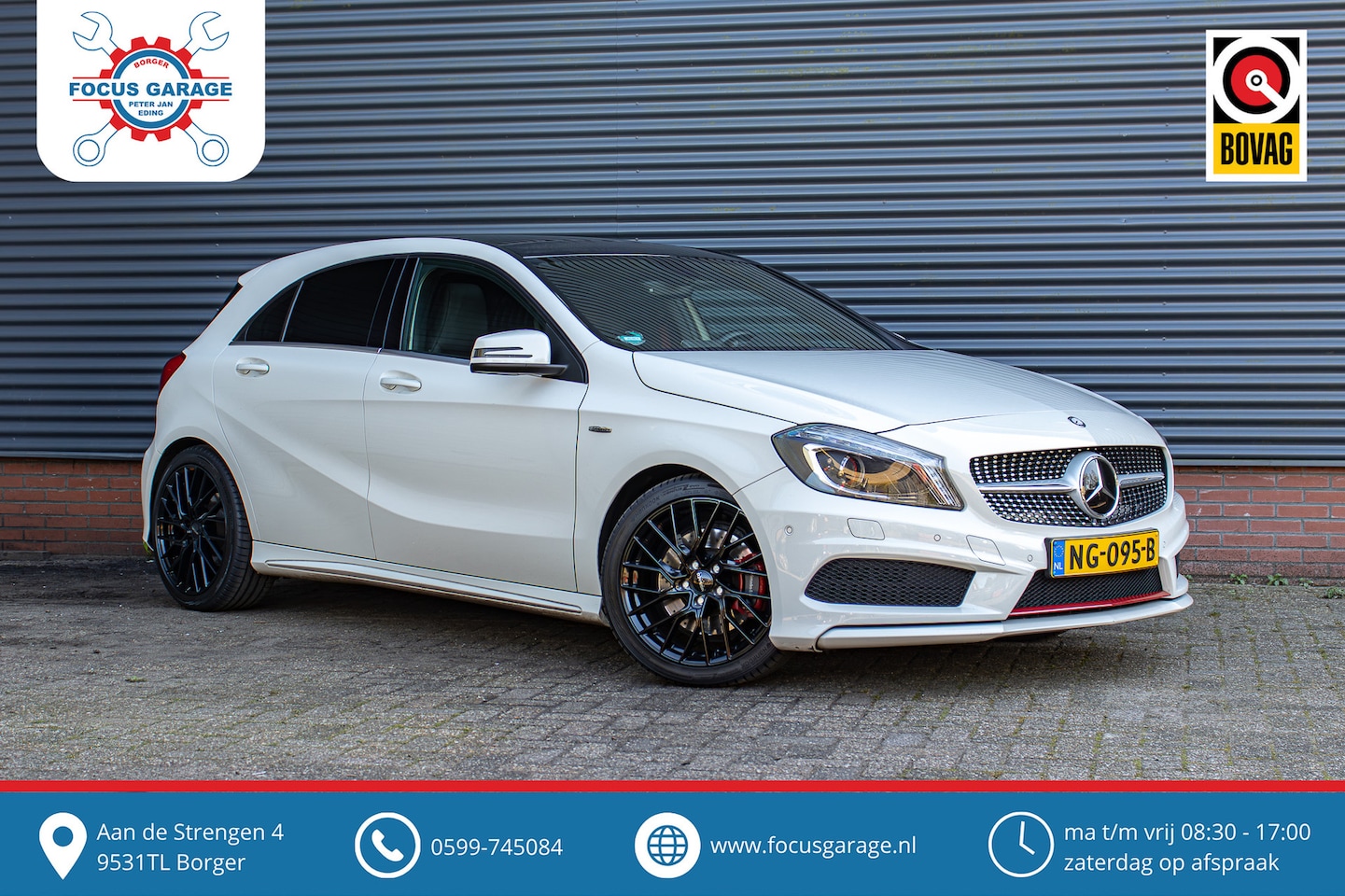 Mercedes-Benz A-klasse - 250 Sport PDC Memory Stoelverwarming Pano - AutoWereld.nl