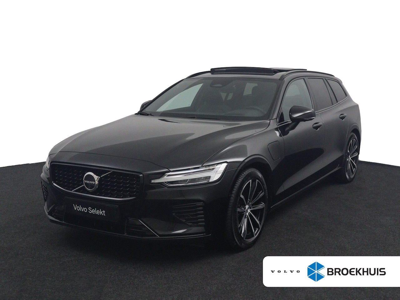 Volvo V60 - T8 Plug-in hybrid AWD Plus Dark | Apple Carplay/Android Auto|telefoonintegratie premium | - AutoWereld.nl