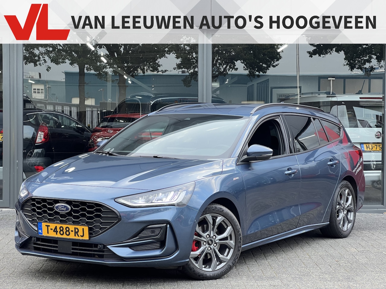 Ford Focus Wagon - 1.0 EcoBoost Hybrid ST Line X | Apple carplay | Trekhaak | Voorstoelen verwarmd | NAP - AutoWereld.nl