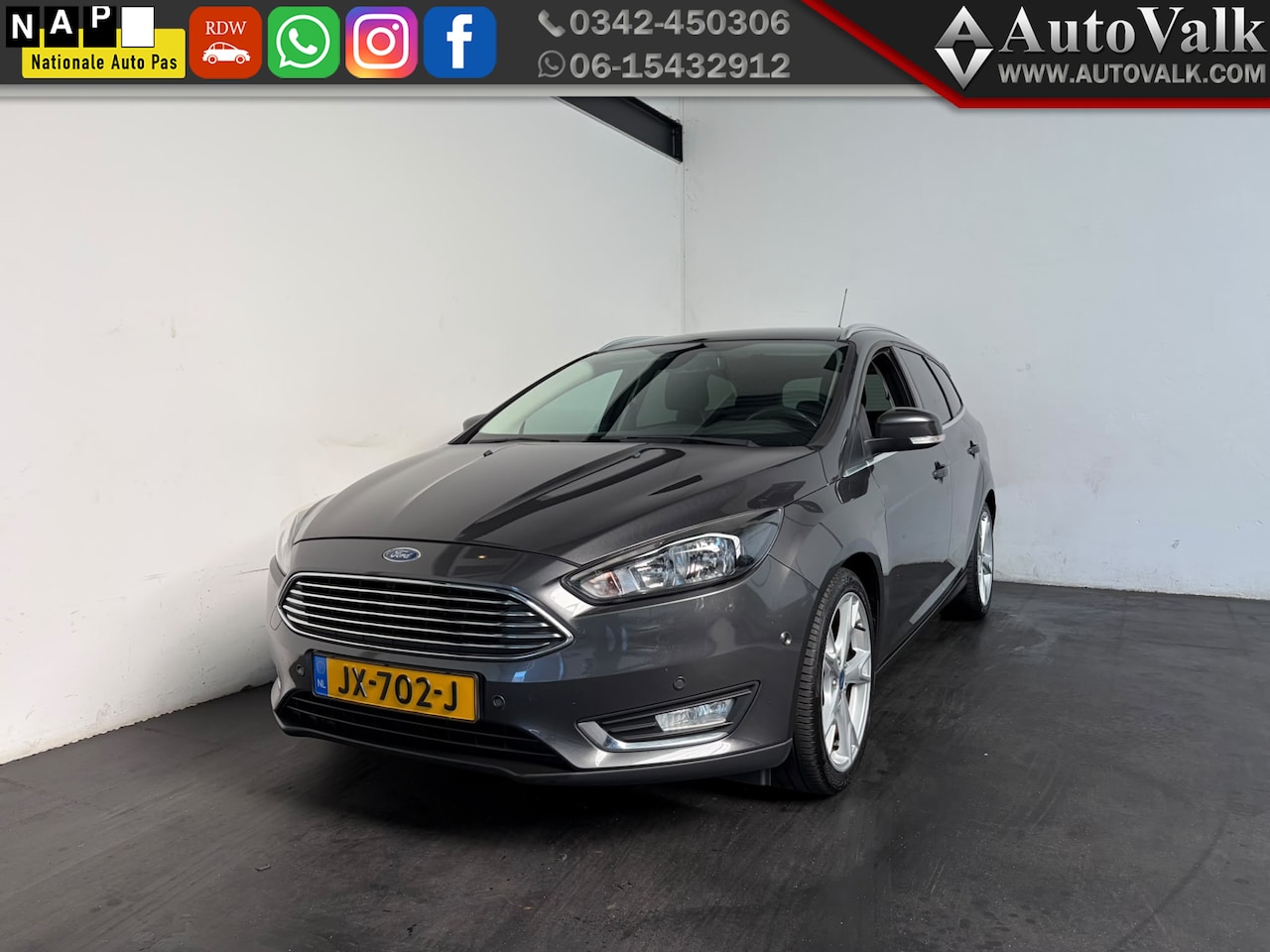 Ford Focus Wagon - 1.5 Titanium. Trekhaak! - AutoWereld.nl