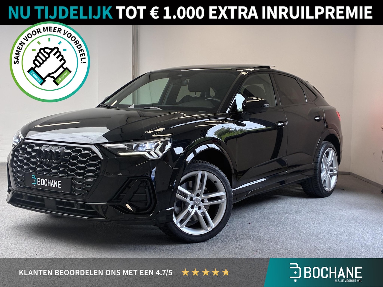 Audi Q3 Sportback - 45 TFSI quattro S-Line edition one | PANO | B&O | 360 CAMERA | 1e-EIG | - AutoWereld.nl