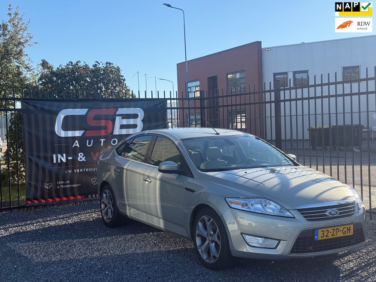 Ford Mondeo - 2.3-16V Ghia AUTOMAAT!LEDER!NAVI!APK2027!KOOPJE! - AutoWereld.nl