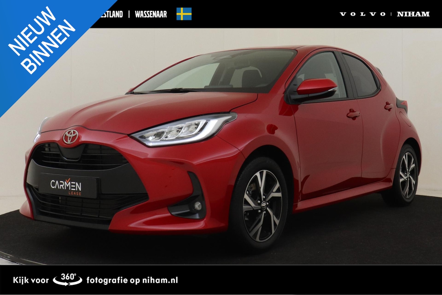 Toyota Yaris - 1.5 HYBRID 115 DYNAMIC -CAMERA|ADAP.CRUISE|CARPLAY|KEYLESS|LED|PRIVACY.GLAS|LENDESTEUN|16" - AutoWereld.nl