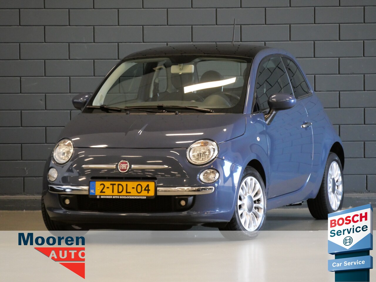 Fiat 500 - 0.9 TwinAir Lounge | AIRCO | PARKEERSENSOREN ACHTER | - AutoWereld.nl
