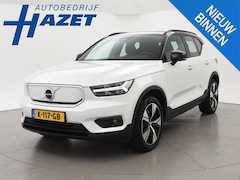Volvo XC40 - RECHARGE P8 408 PK R-DESIGN BTW + PANORAMA | H/K | TREKHAAK | 360 CAMERA | LEDER