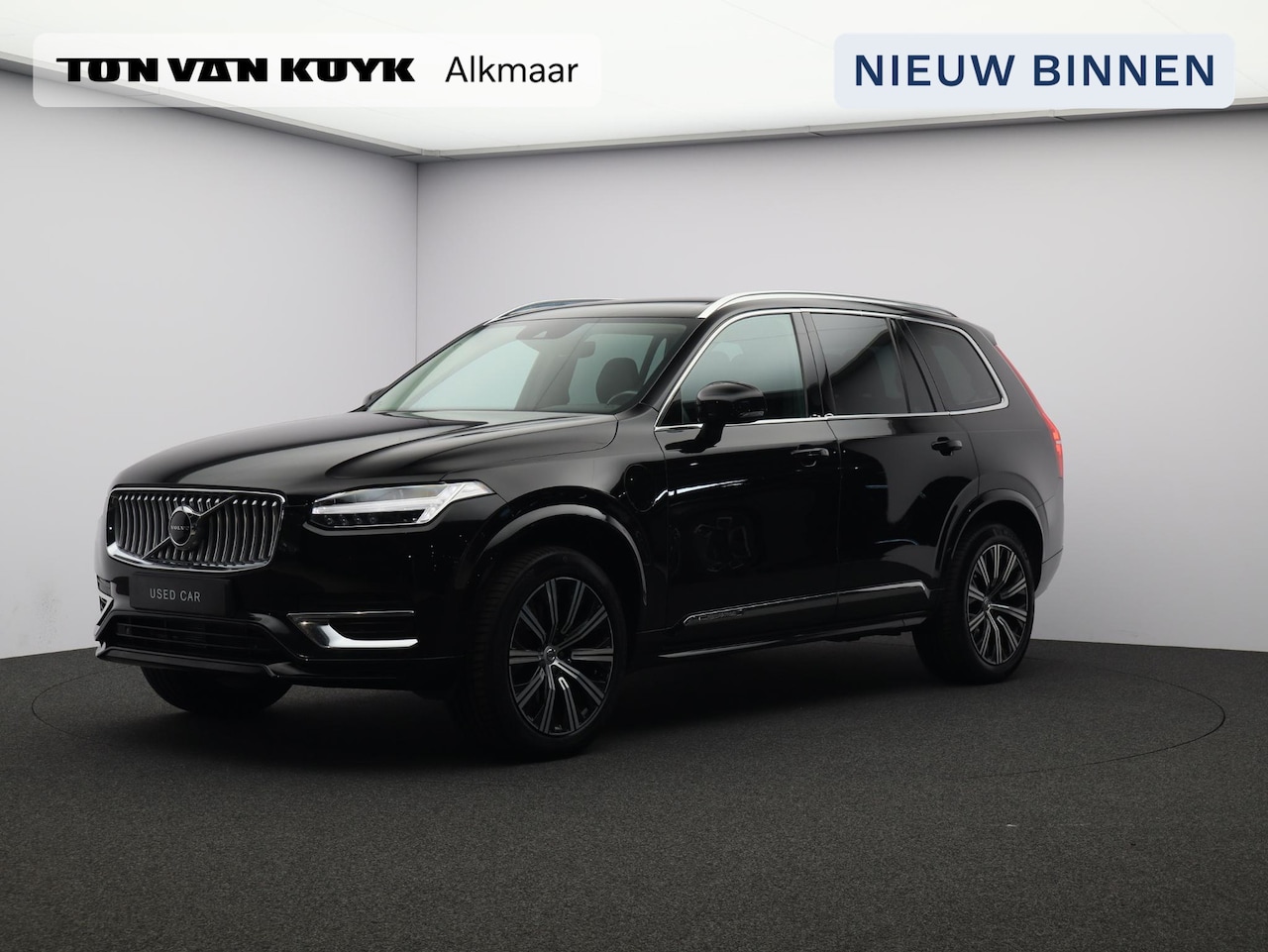 Volvo XC90 - T8 390PK Recharge AWD Business Pro / Trekhaak / Leder / BLIS / Adaptive Cruise / Verwarmba - AutoWereld.nl