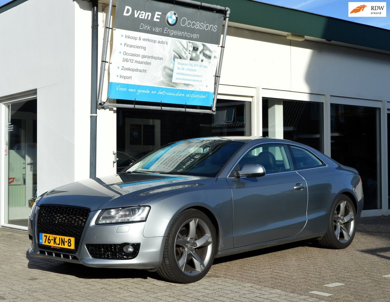 Audi A5 Coupé - 2.0 TFSI Pro Line 180pk Leer Xenon 19" Navi - AutoWereld.nl