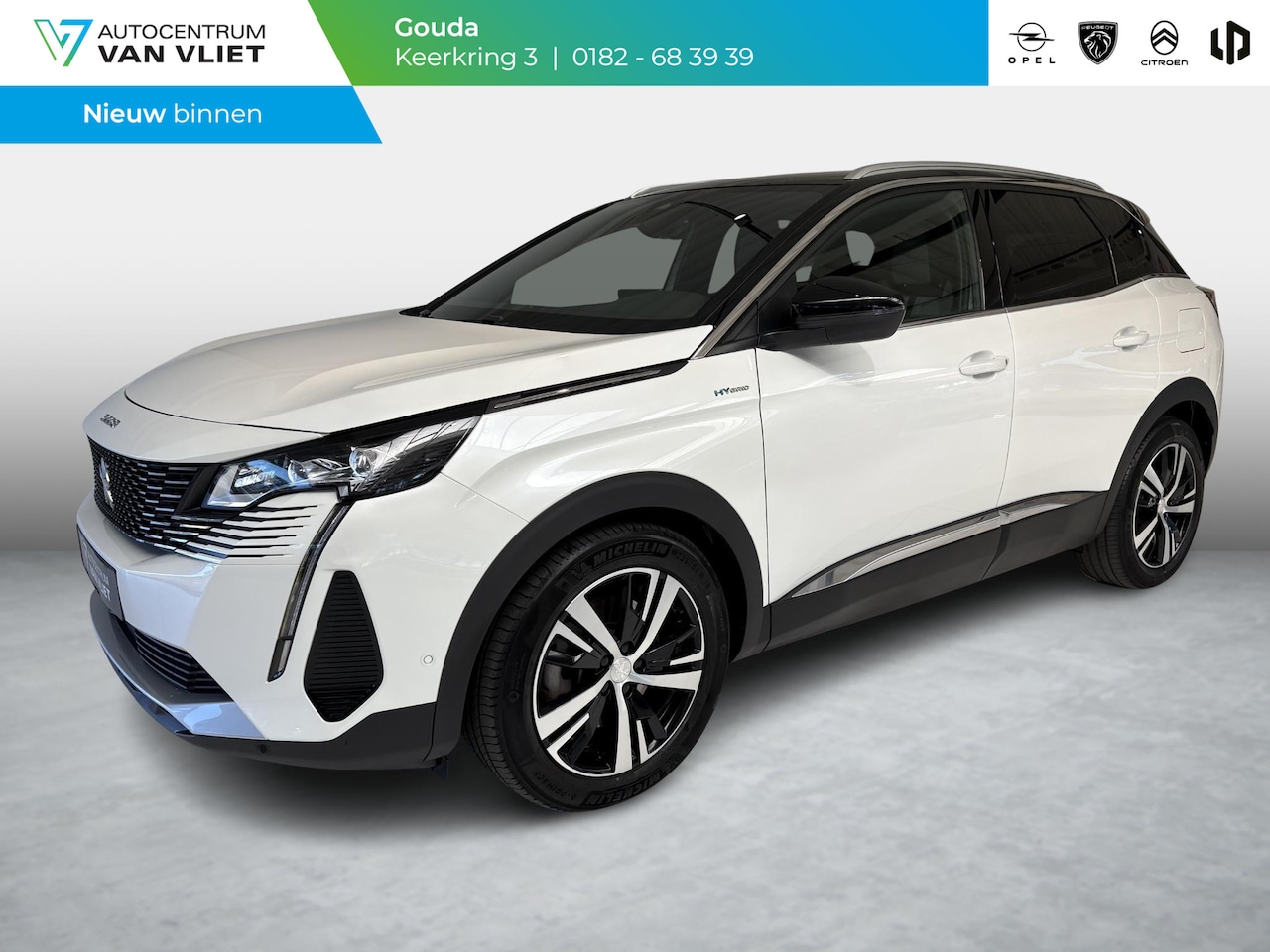 Peugeot 3008 - 1.6 HYbrid 225 GT | Alcantara | Stoelverwarming | Elektrisch bedienbare achterklep | Navig - AutoWereld.nl