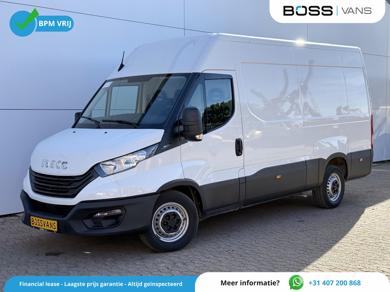 Iveco Daily - 35 S 14 300 35S14 2.3 140PK L2H2 Cruise Control 3.5t Trekgewicht Camera Airco Bluetooth - AutoWereld.nl
