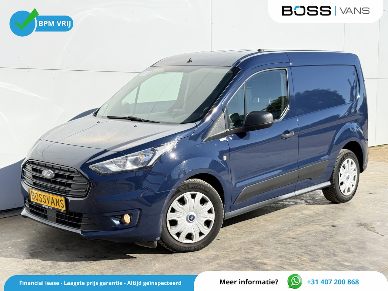 Ford Transit Connect - 1.5 EcoBlue 120PK Automaat L1 Airco Cruise Control Camera Parkeersensoren - AutoWereld.nl