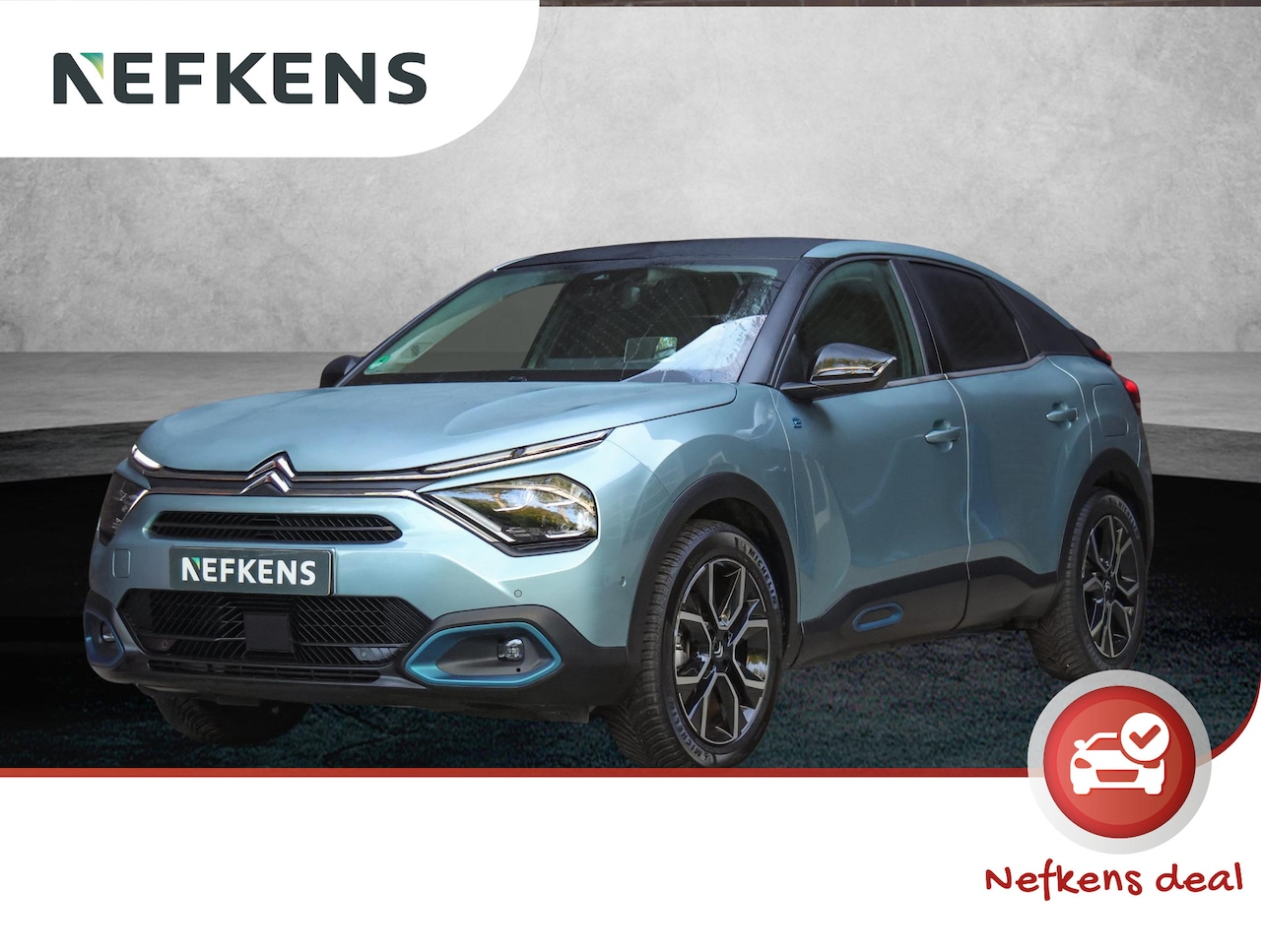 Citroën Ë-C4 - Shine 50kWh 136pk | Schuif-/Kanteldak | Achteruitrijcamera | Adaptive Cruise Control - AutoWereld.nl