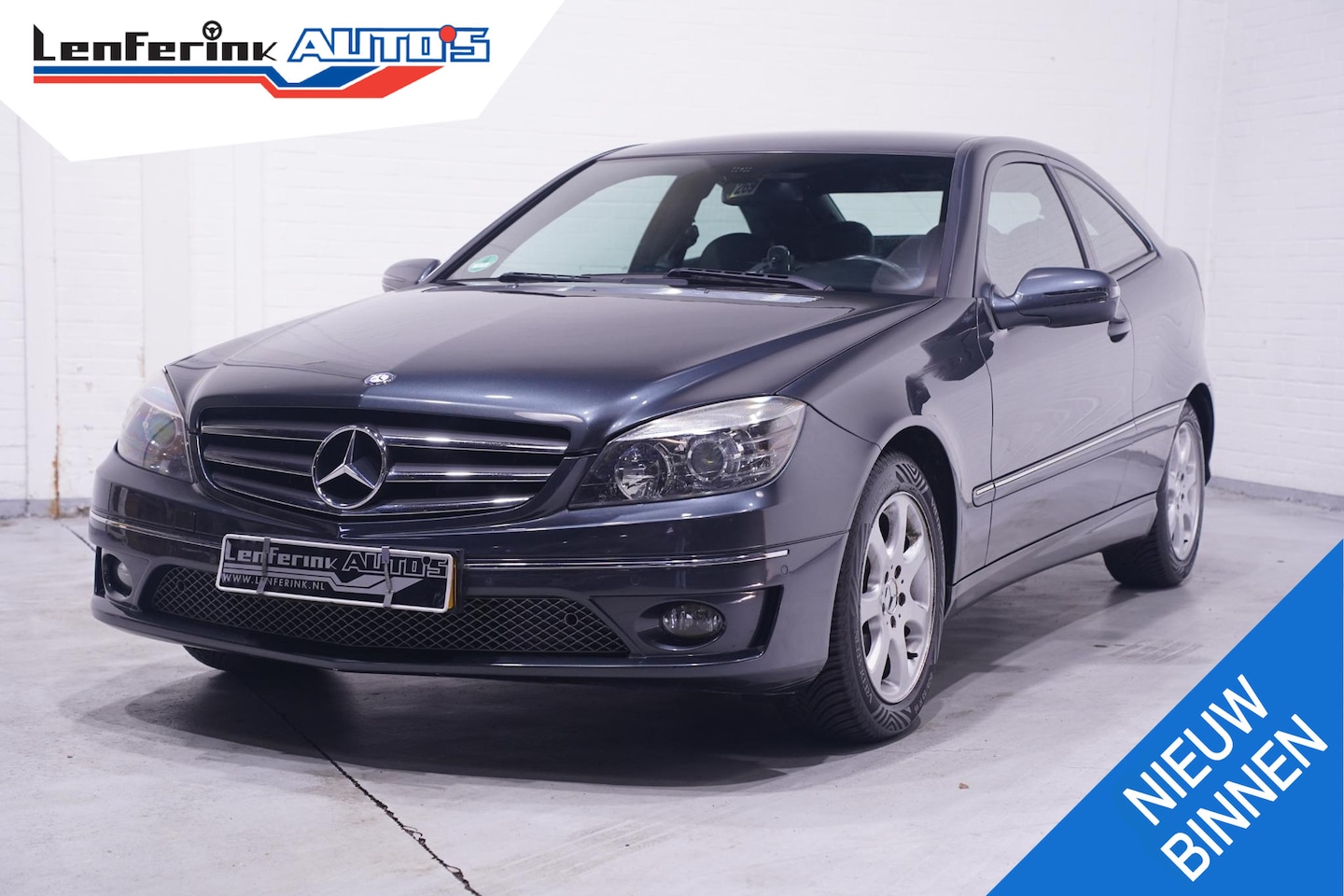 Mercedes-Benz CLC-klasse - 180 K. Clima Regensensor Cruise PDC v+a Stoelverwarming Leder/stof bekleding - AutoWereld.nl