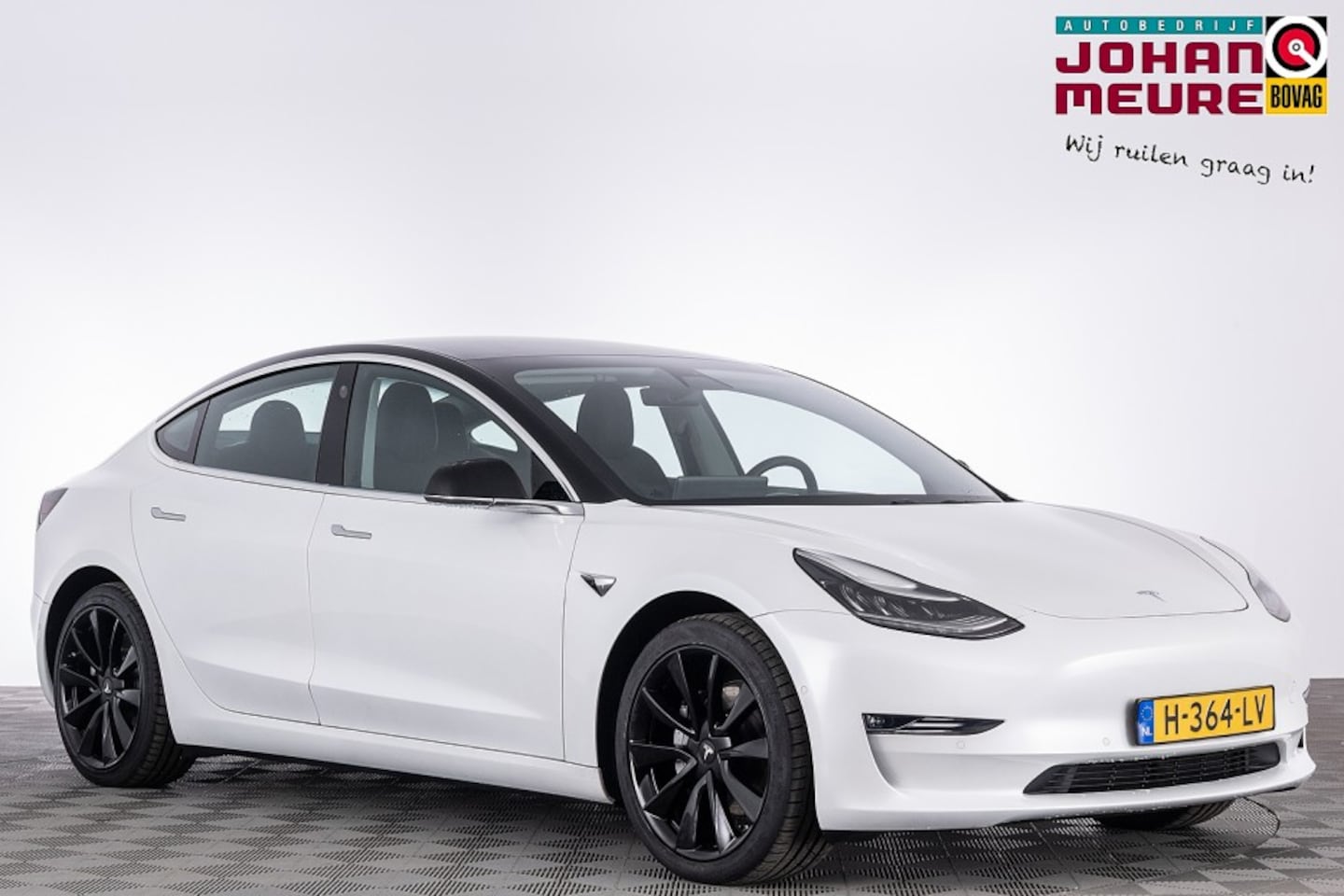 Tesla Model 3 - Long Range AWD 75 kWh *SOH 99.5%* PANORAMADAK | LEDER - AutoWereld.nl
