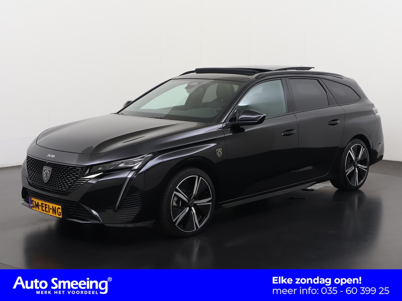 Peugeot 308 SW - 1.2 Hybrid 145 e-DCS6 GT | Panoramadak | 360 Camera | Elektr achterklep | Zondag open! - AutoWereld.nl