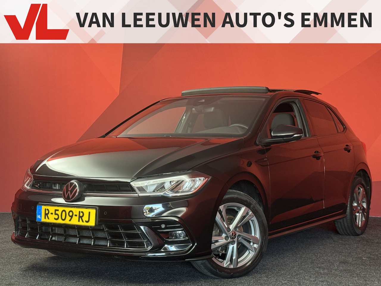 Volkswagen Polo - 1.0 TSI R-Line Business | Adaptief Cruise | Navigatie | Virtual | Automaat - AutoWereld.nl