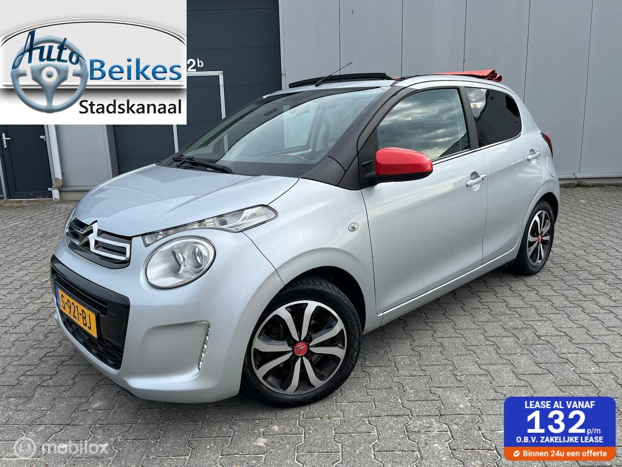 Citroën C1 - 1.2 PureTech Shine 1.2 PureTech Shine, open dak - AutoWereld.nl