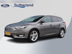 Ford Focus Wagon - 1.0 Titanium | Riem Vervangen | Trekhaak | Dealeronderhouden | Stoelverwarming | Navigatie