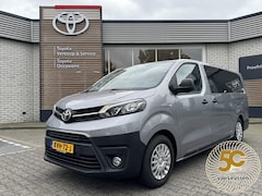 Toyota ProAce Electric Verso - LONG DYNAMIC 75KWH GRUAU ROLSTOELAUTO VERLAAGD-INBOUW-OPRIJPLAAT 2x SCHUIFDEUR AIRCO CRUIS