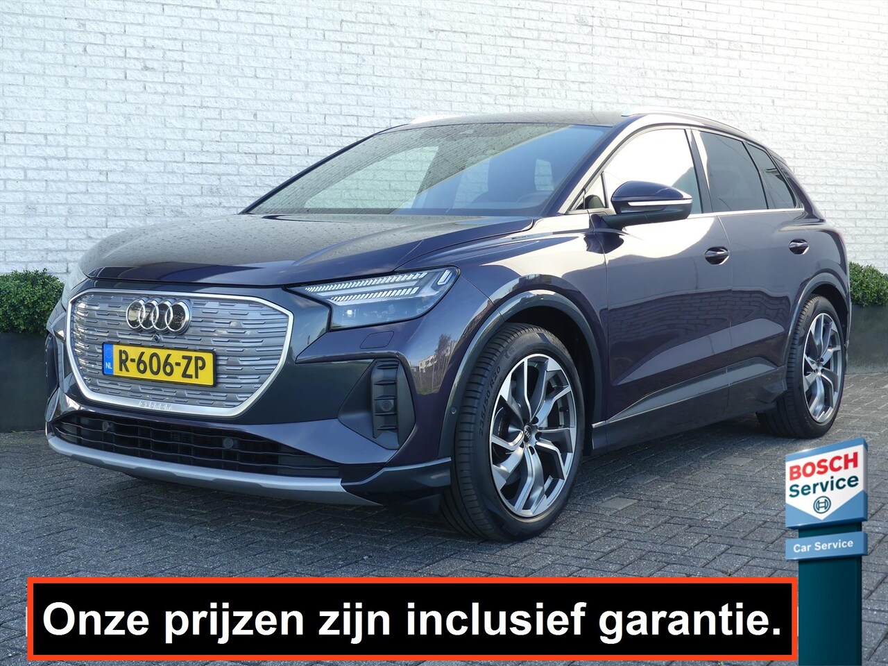 Audi Q4 e-tron - 77 kWh ADVANCED 204PK SOH97% LEER/CAMERA/TREKHAAK/20INCH/STOELVERW. - AutoWereld.nl
