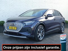 Audi Q4 e-tron - 77 kWh ADVANCED 204PK SOH97% LEER/CAMERA/TREKHAAK/20INCH/STOELVERW