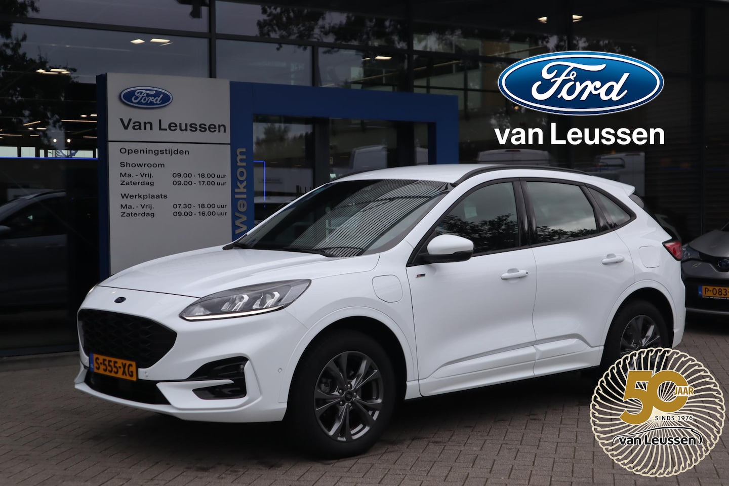 Ford Kuga - 2.5 PHEV ST-LINE AFN-TREKHAAK BLISS WINTERPACK P-SENSOREN KEYLESS 360-CAM ADAP-CRUISE LED - AutoWereld.nl