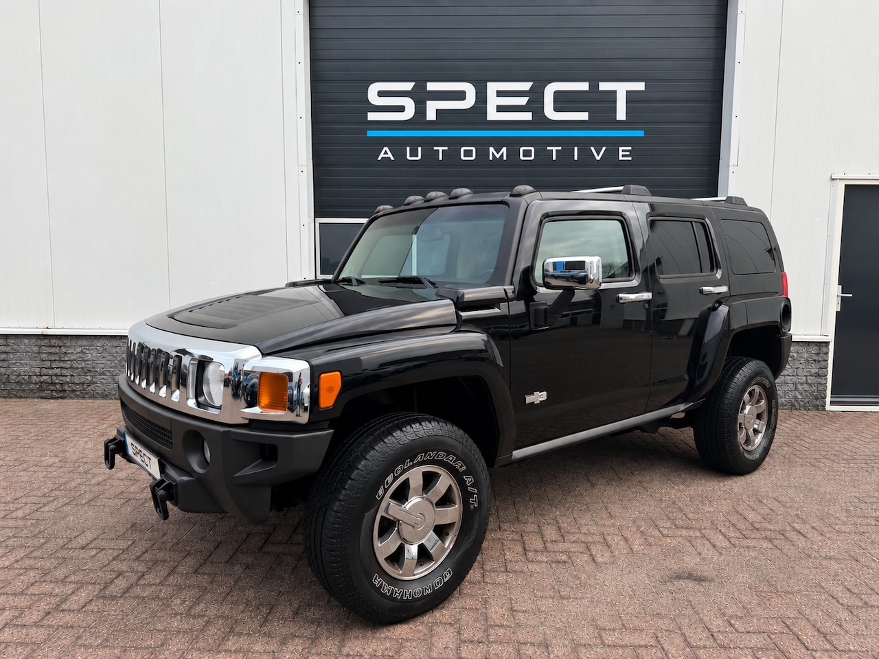 Hummer H3 - 3.5 Executive LPG Automaat Pano/Cruise/Airco/Trekhaak/Leder/Bluetooth/Elekt Ramen/Elekt Sp - AutoWereld.nl