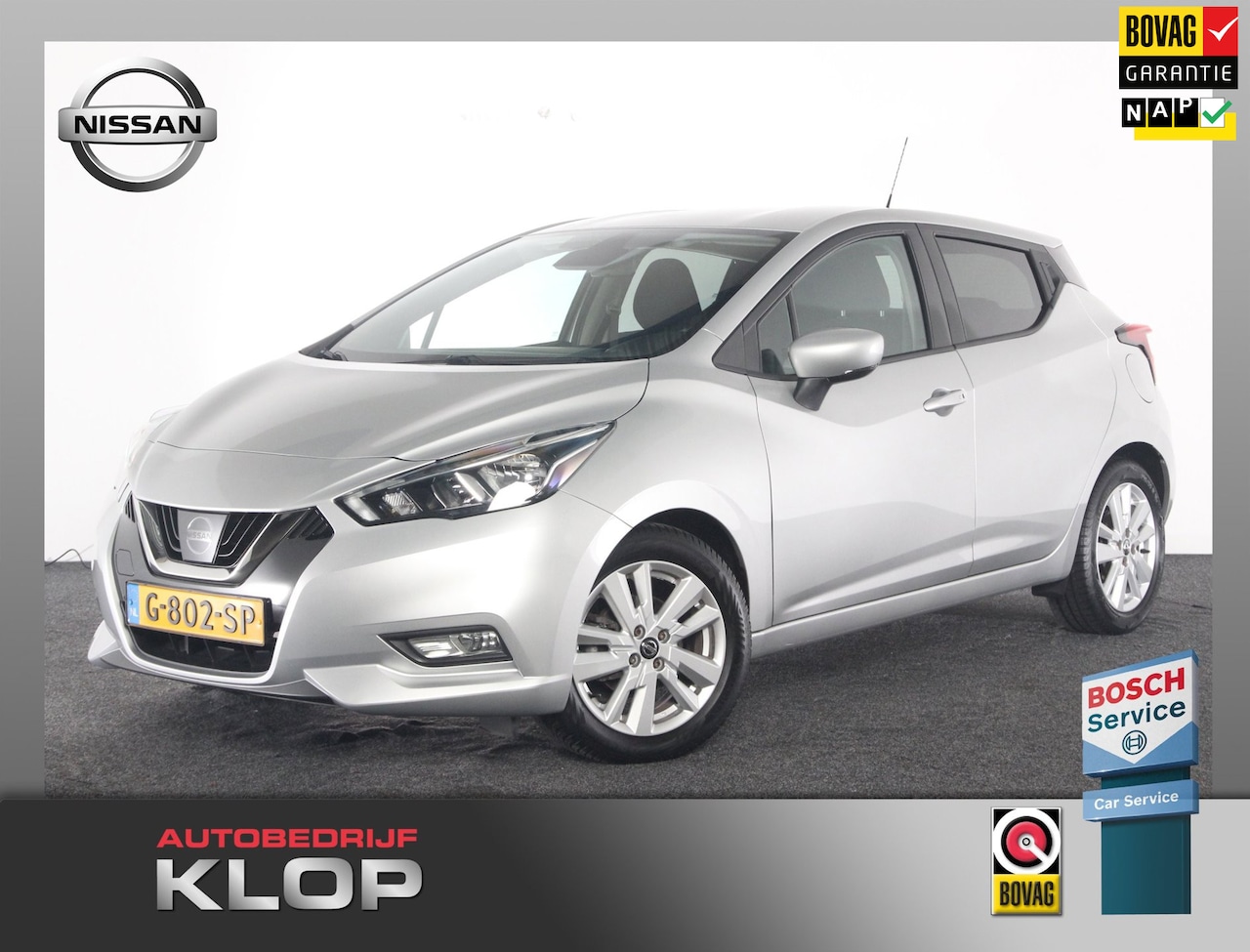 Nissan Micra - 1.0 IG-T N-Connecta | NL-auto | navigatie | camera | eerste eigenaar - AutoWereld.nl
