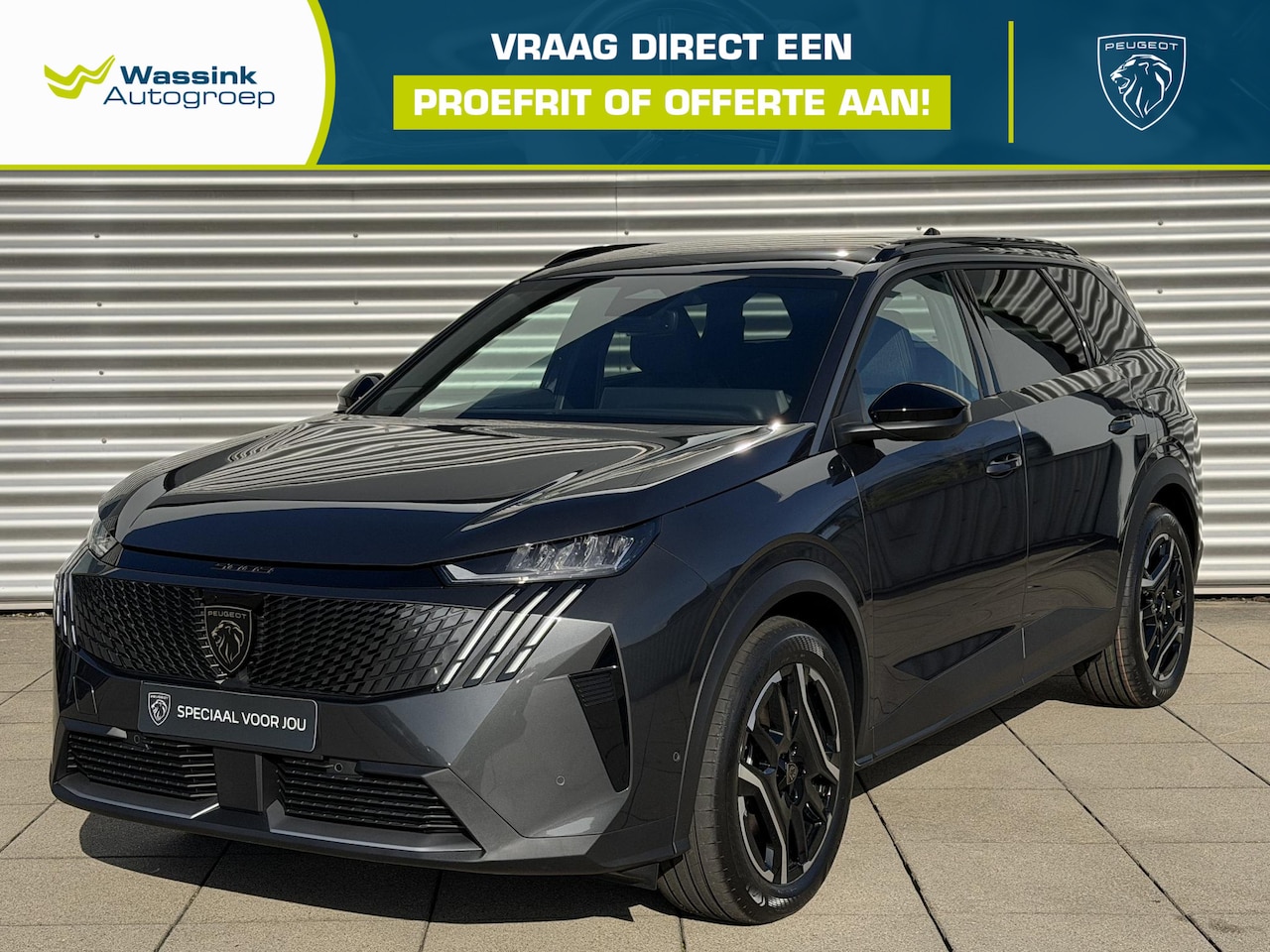 Peugeot e-5008 - GT 73 kWh 7p | 360 vision & Drive Assist Plus Pack | Seat Pack Comfort | Bekleding Alcanta - AutoWereld.nl