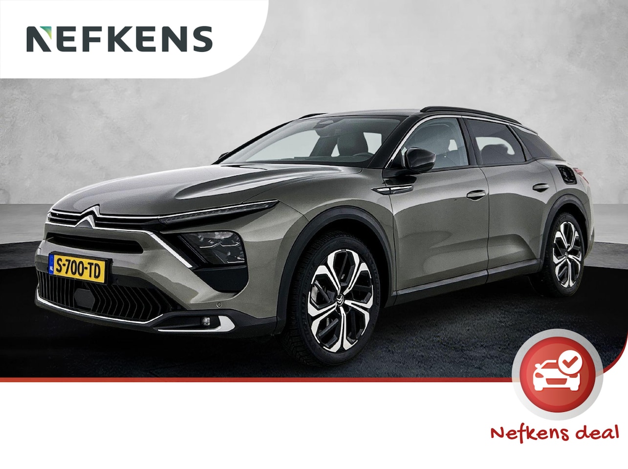 Citroën C5 X - 1.6 Plug-in Hybrid 225pk Business Plus Automaat | Stoelverwarming | Dakrails | Navigatie | - AutoWereld.nl