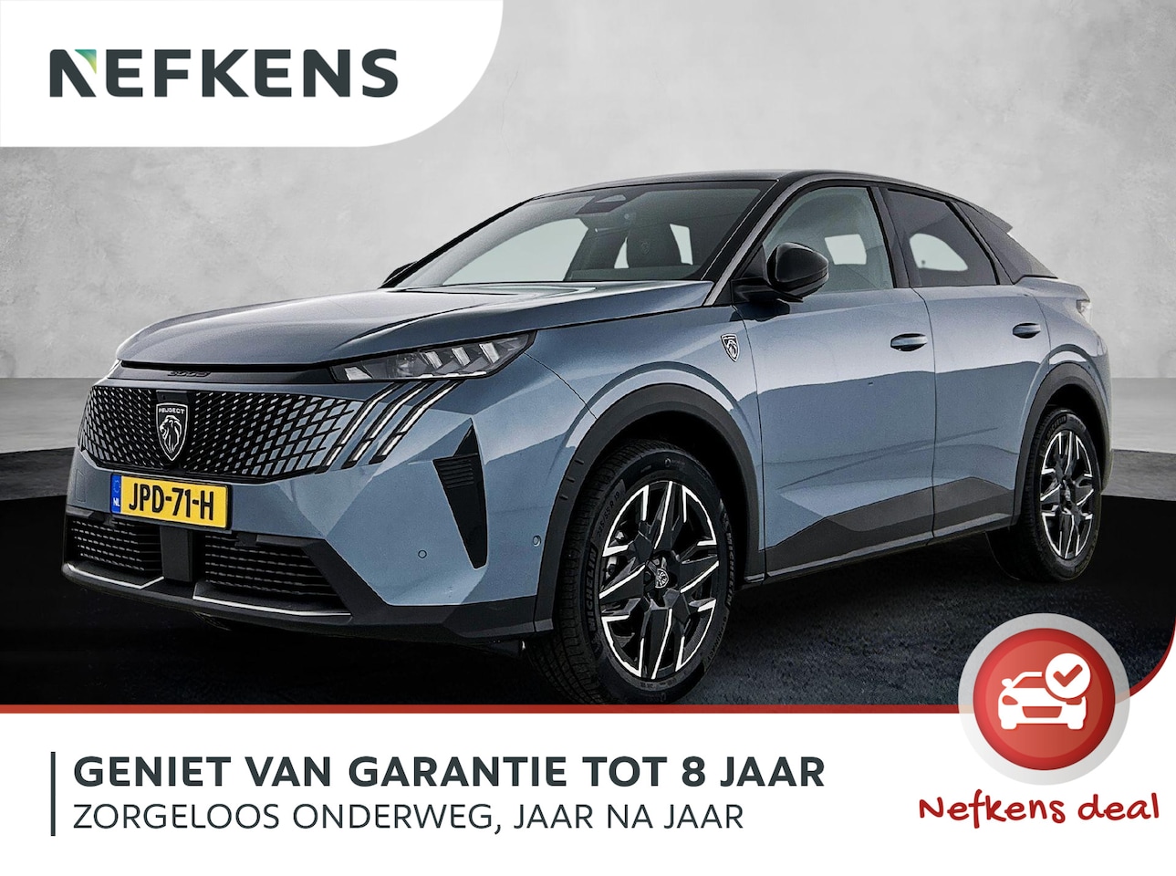 Peugeot 3008 - 1.2 145pk Hybrid GT Automaat | Elektrische Achterklep | 360 Camera | Navigatie | Adaptieve - AutoWereld.nl