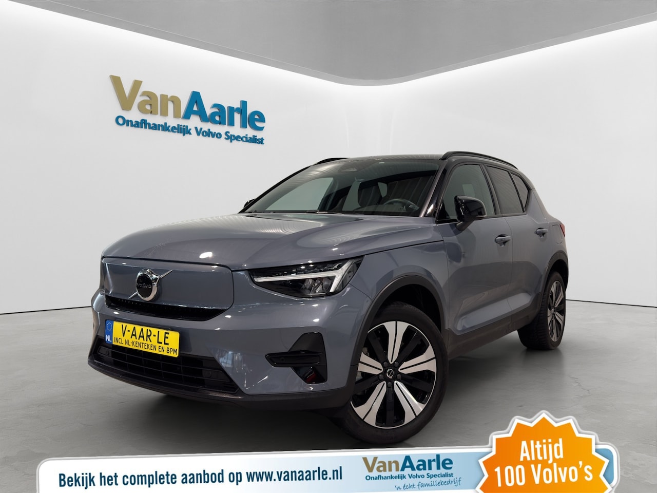 Volvo XC40 - Aut. AWD Recharge Twin Plus ACC Stoelverwarming SOH 91% 78 kWh 408pk - AutoWereld.nl