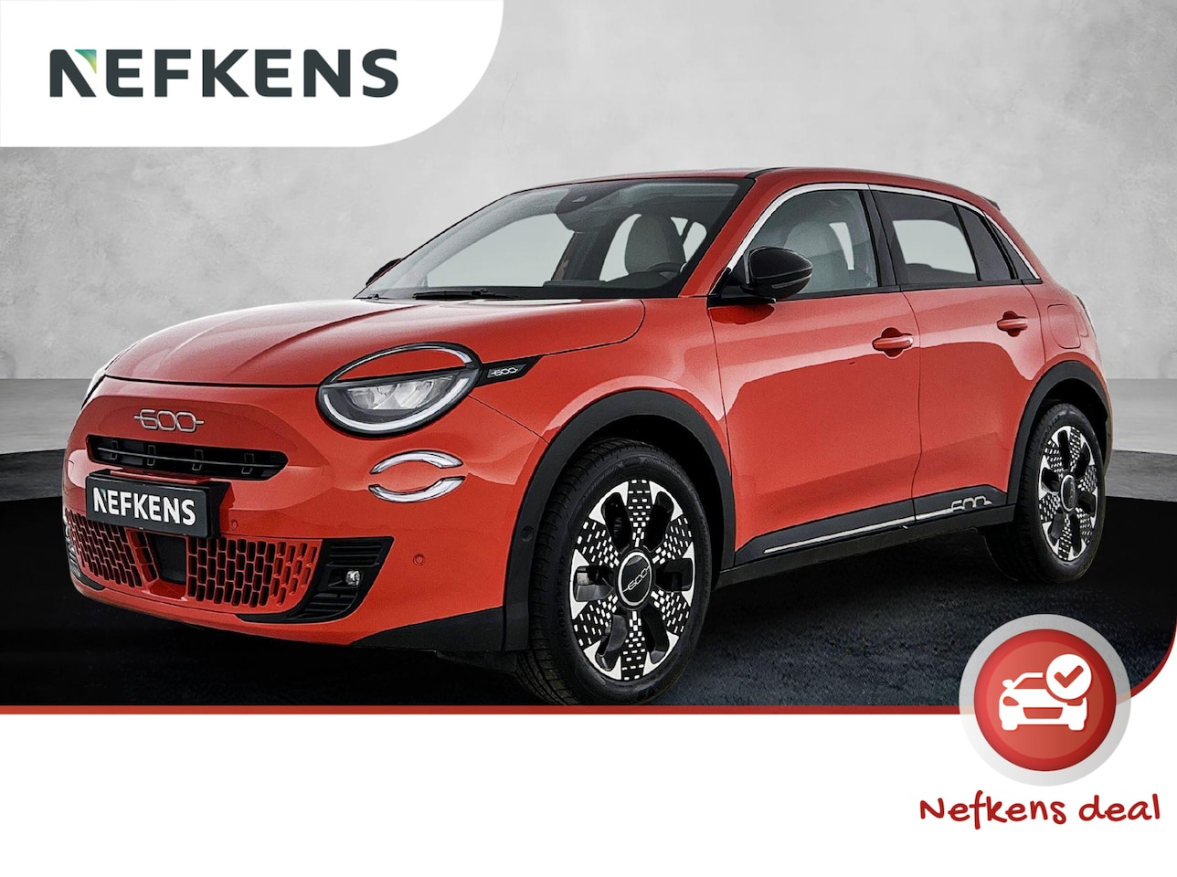 Fiat 600e - 156pk La Prima 54 kWh Automaat | 3 Fase | Elektrische Achterklep | Elektrische Bestuurders - AutoWereld.nl