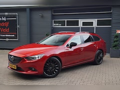 Mazda 6 Sportbreak - 2.2D SkyActiv-D 150 AUT LEDER NAVI TREKHAAK PDC XENON