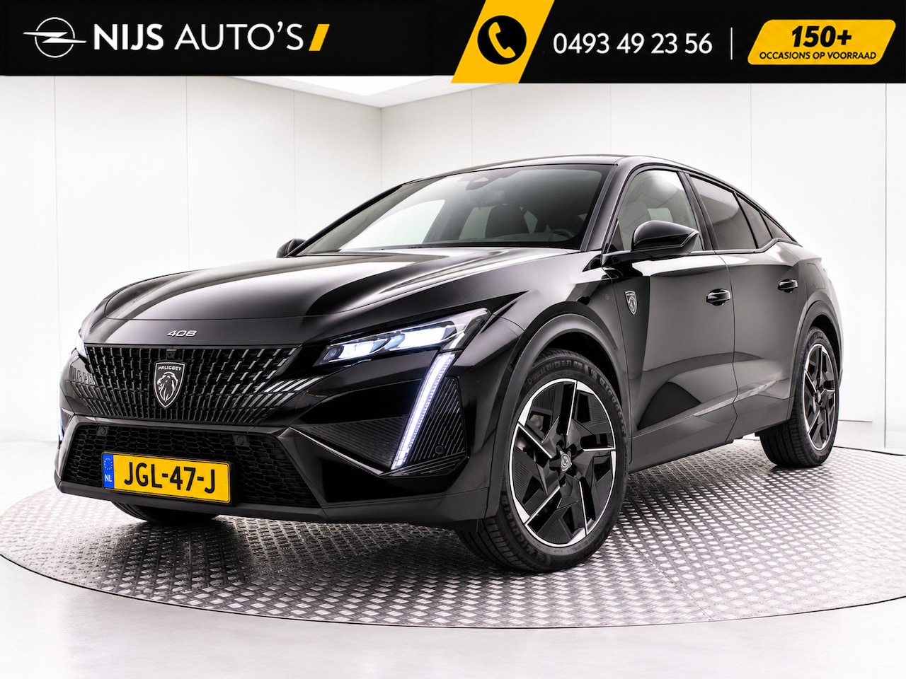 Peugeot e-408 - GT Avantage 58 kWh | Panoramadak | Camera v&a + 360 | Navi Full | AGR stoelen met massage - AutoWereld.nl