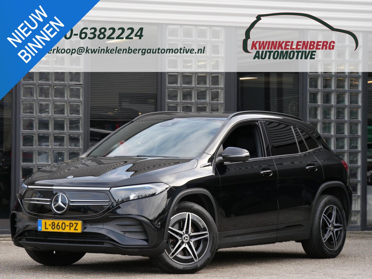 Mercedes-Benz EQA - 67kWh AMG/ AMBIENT LIGHTING/ BLINDSPOT/ ELEKT. KLEP/ SOH 97% - AutoWereld.nl