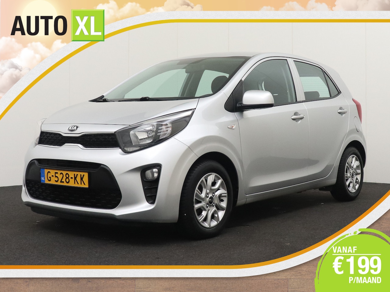 Kia Picanto - 1.0 CVVT DynamicLine Camera Carplay Cruise 14'LMV Navi - AutoWereld.nl