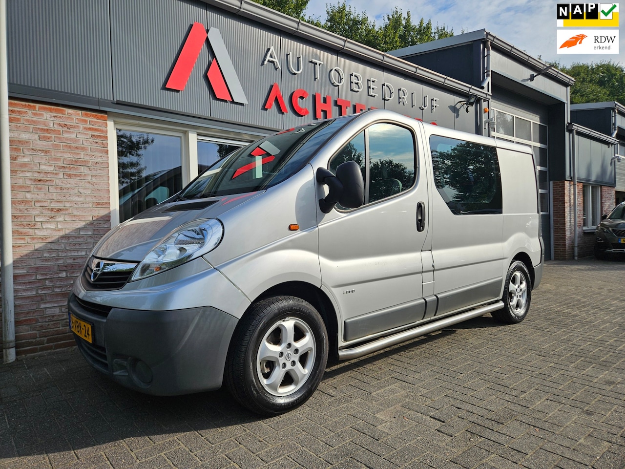 Opel Vivaro - 2.0 CDTI L1H1 DC Rolstoelbus! NAP! Marge! Nette Staat! Airco! 5-Zitplaatsen! - AutoWereld.nl