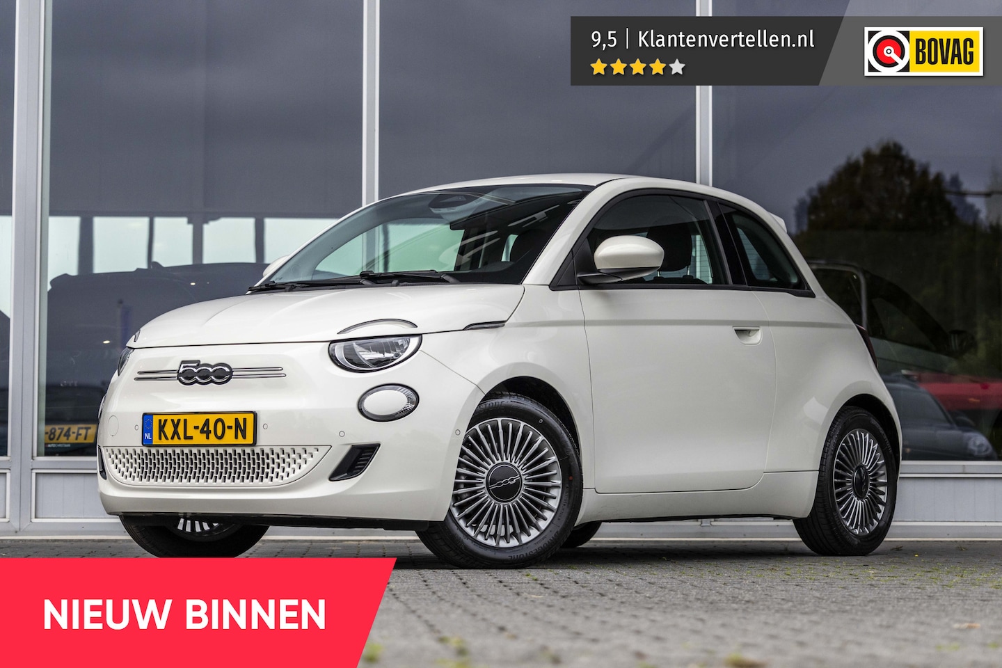 Fiat 500 - RED 42 kWh | Camera | Carplay | Stoelverw. - AutoWereld.nl