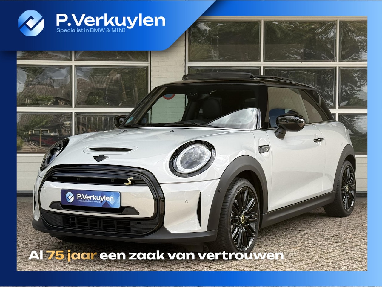 MINI Electric - Classic 33 kWh | PANORAMA | KEYLESS | HARMAN KARDON | LEDER | APPLE CARPLAY | - AutoWereld.nl