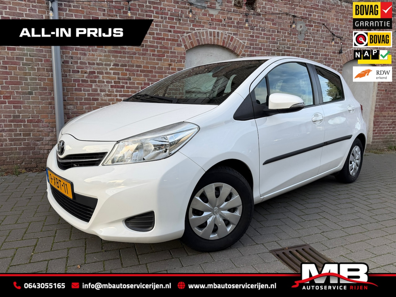 Toyota Yaris - 1.3 VVT-i Now 1.3 VVT-i Now - AutoWereld.nl