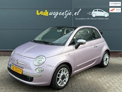 Fiat 500 C - 1.2 Lounge Cabrio *p-sens. *chroompack *APK nieuw