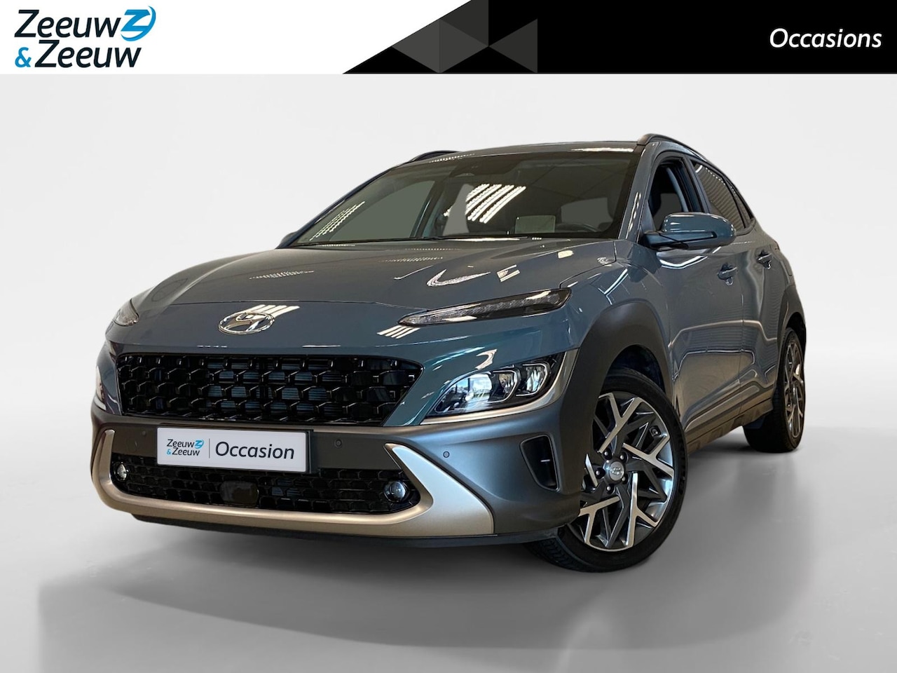 Hyundai Kona - 1.6 HYBRID | PREMIUM | AUTOMAAT | NL-AUTO | DEALERONDERHOUDEN | - AutoWereld.nl