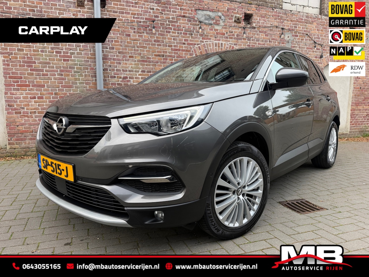 Opel Grandland X - 1.2 Turbo Innovation 1.2 Turbo Innovation - AutoWereld.nl