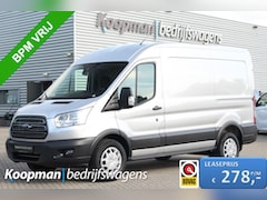 Ford Transit - 330 2.0TDCI 131pk L2H2 Trend | Camera | Trekhaak | Navi | Cruise | Lease 278, - p/m