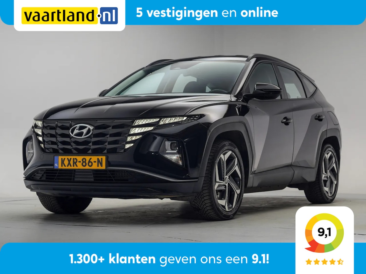 Hyundai Tucson - 1.6 T-GDI PHEV Comfort 4WD [ SoH 96,6% ][ Trekhaak Apple/Android Camera Navi Clima ] - AutoWereld.nl
