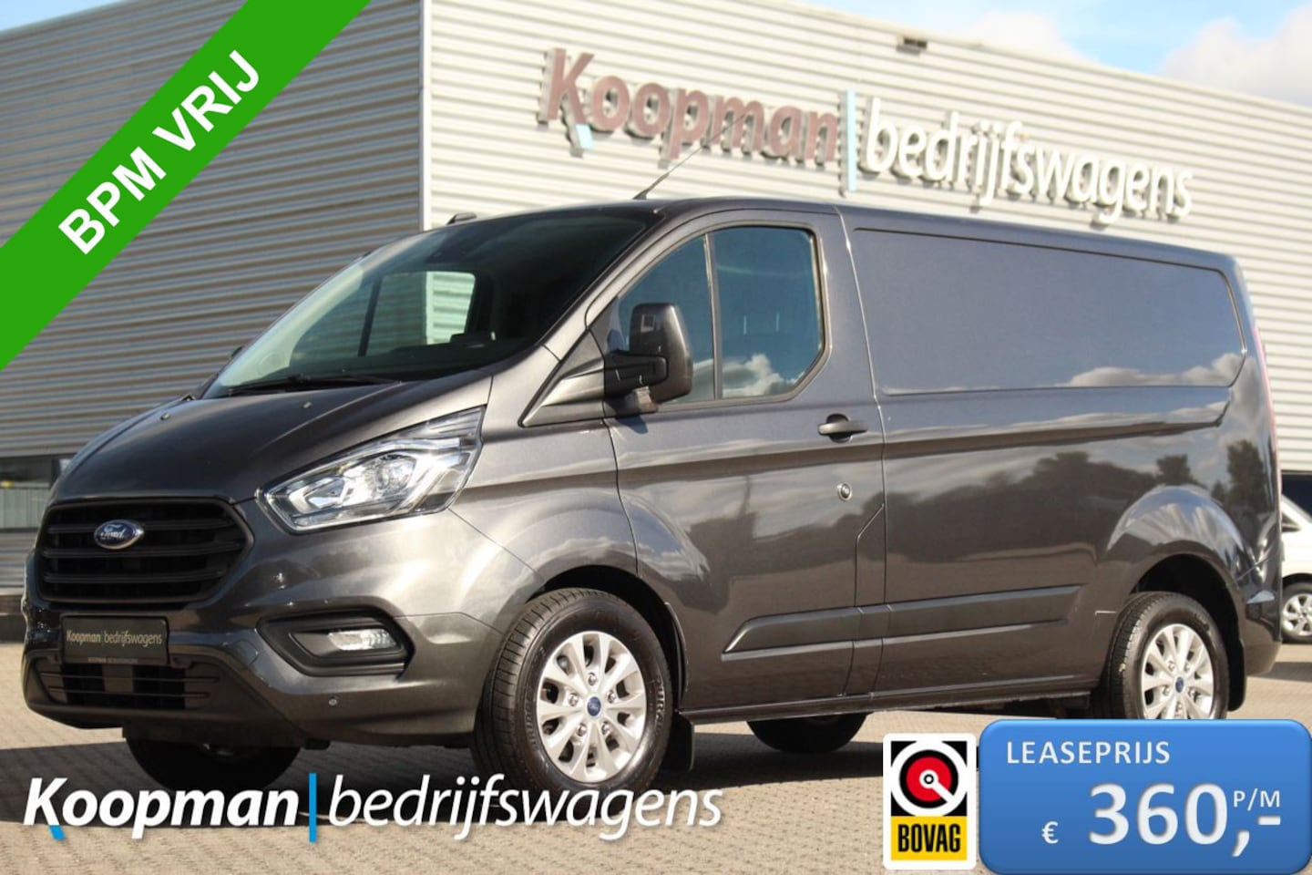 Ford Transit Custom - 320 2.0TDCI 130pk L1H1 Trend | Trekhaak | Cruise | Airco | Lease 360,- p/m - AutoWereld.nl