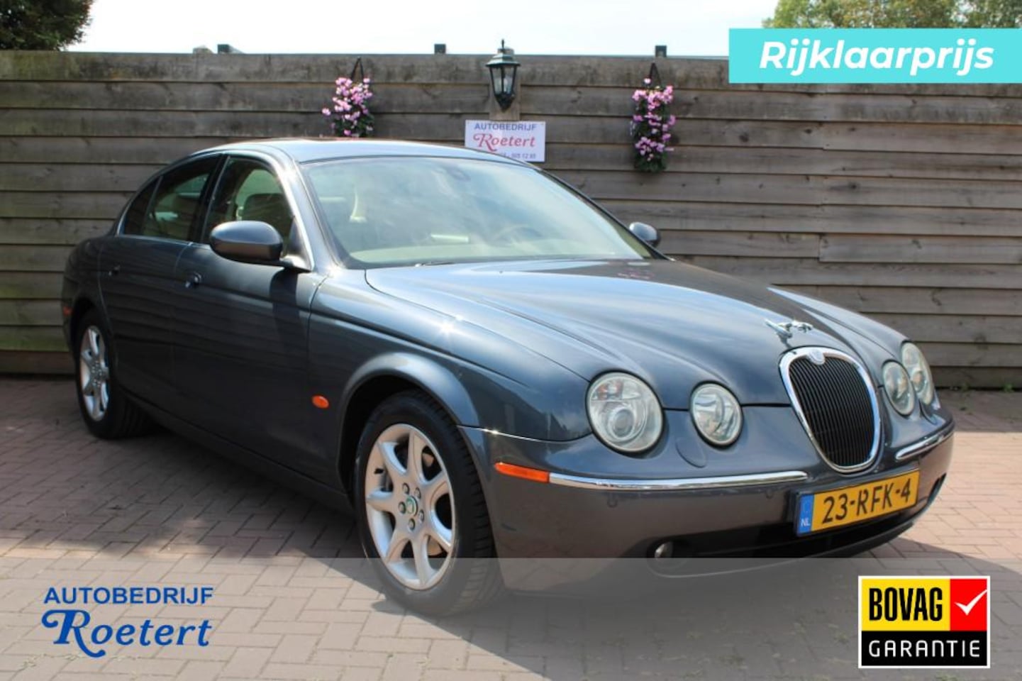 Jaguar S-type - 3.0 V6 Executive Automaat ECC/cruise/schuif-kanteldak/PDC/lichtmet.velgen - AutoWereld.nl