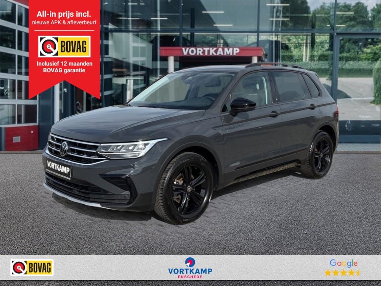 Volkswagen Tiguan - 1.5 TSI DSG LIFE URBAN SPORT CAMERA/ELEK-KLEP/ACC/STOEL+STUURVERW - AutoWereld.nl