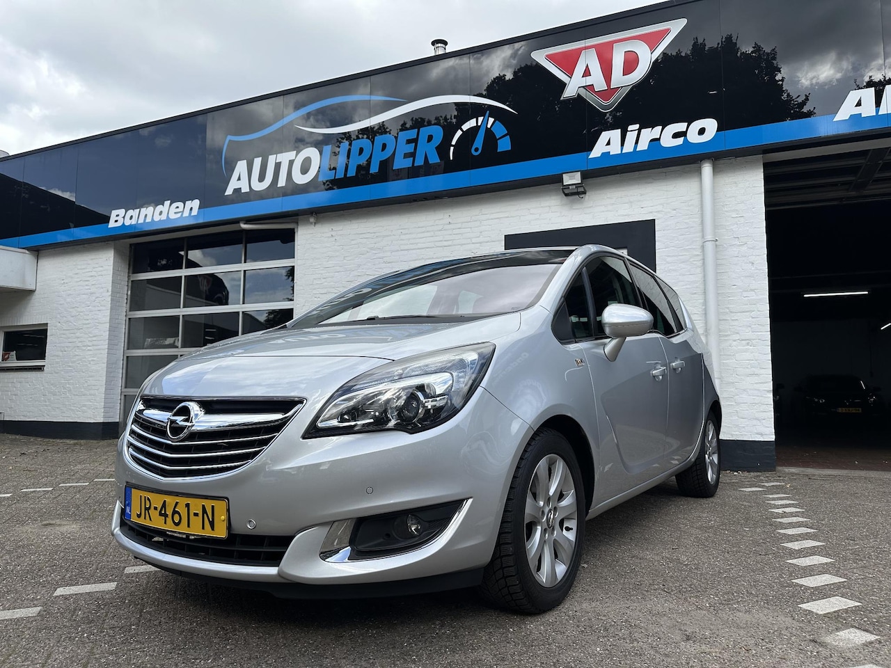 Opel Meriva - 1.4 Turbo Blitz /Nieuwe apk bij aflevering/Navi/CC/Cruise/leder/Trekhaak/Lm velgen - AutoWereld.nl