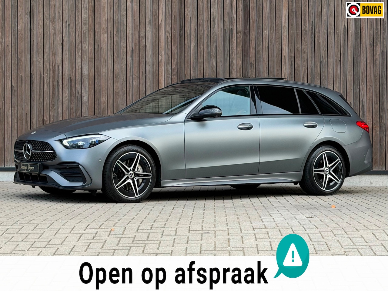 Mercedes-Benz C-klasse Estate - 300 e AMG Line / Pano / Trekhaak / Memory / VOL / - AutoWereld.nl